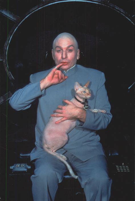 1999 Austin Powers Photocards 16 Dr Evil And Cat Ebay