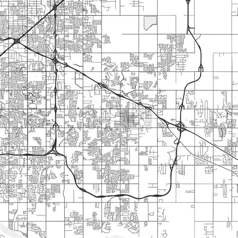 Broken Arrow Oklahoma Area Map Light Hebstreits Sketches Area