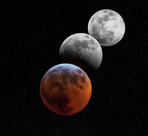 Blood Moon Lunar Eclipse Photograph By Art Cole Pixels
