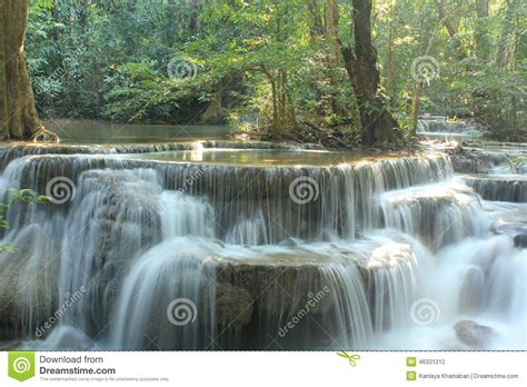 Huay Mae Kamin Waterfall Stock Photo Image Of Romania