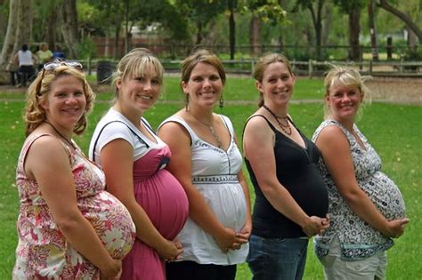 pregnant ladies 4 of these women are due within the same w… flickr