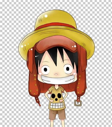 Chibi Anime Luffy One Piece