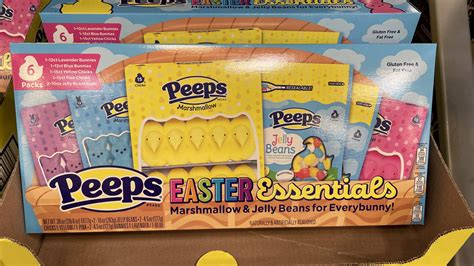 Sams Club Is Selling A Giant Box Of Peeps That Comes With 6 Different