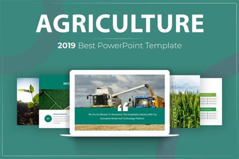 Modern Agriculture Powerpoint Templates