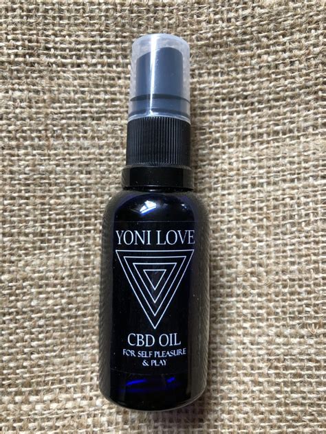 Yoni Love Lube Massage Oil Be Calmer Cbd