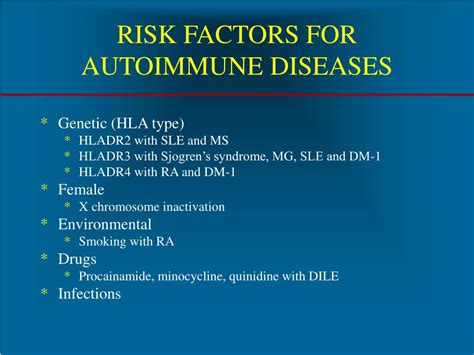 Autoimmune Disease Medical Terminology