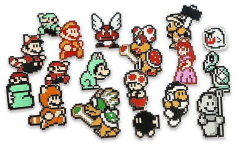 Its Going To Be Hard To Resist These Super Mario 3 Pin Badges