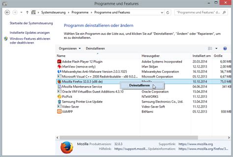 Windows Programme Deinstallieren Anleitungen