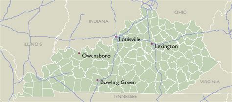 City Zip Code Maps Of Kentucky