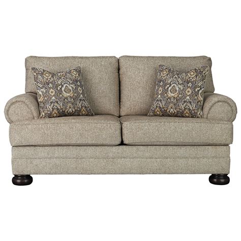 Ashley Signature Design Kananwood 1345356 Loveseat With Rolled Arms And