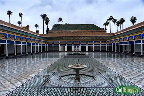 Visit Morocco Bahia Palace Marrakech Golfblogger Golf Blog