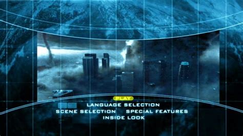 The Day After Tomorrow 2004 Dvd Menus