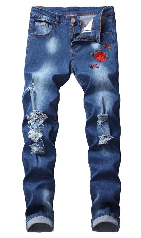 Mens Jeans Embroidered Free Embroidery Patterns
