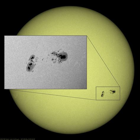 Watch A Striking Sunspot Cluster Split Apart In This NASA Video Space