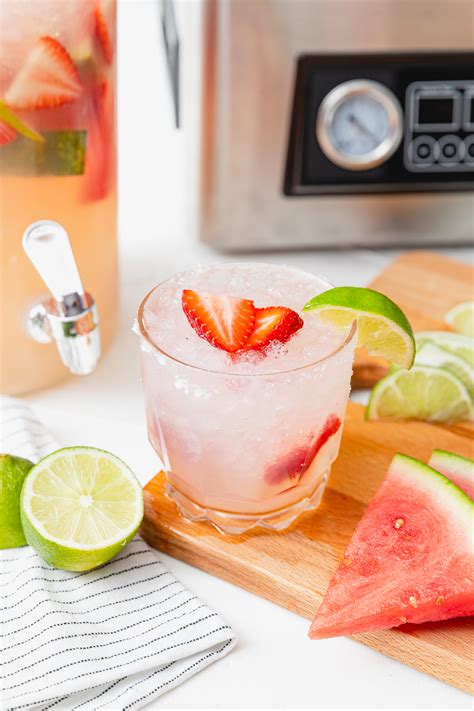 Watermelon And Strawberry Infused Margaritas Avid Armor