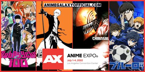 Anime Expo 2022 Schedule Date Timings And Where To Watch It Anime Galaxy