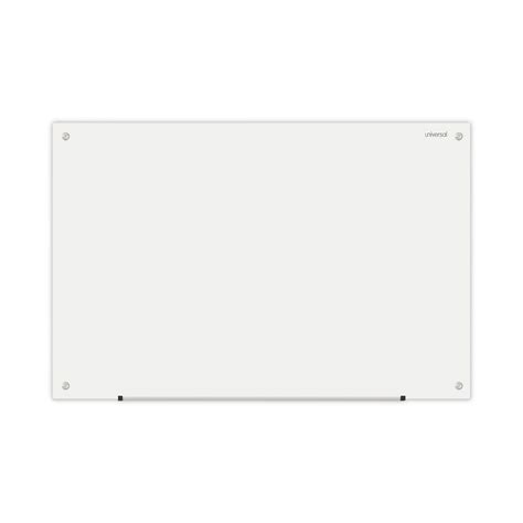 Frameless Glass Marker Board 36 X 24 White Surface Zerbee
