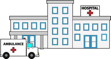 Cartoon Hospital Building Clipart Best