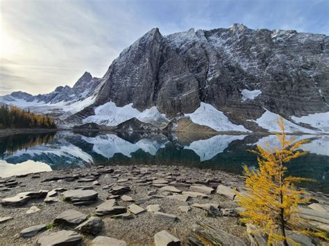 Floe Lake The Best Fall Backpacking Spot The Adventures Of Blondie