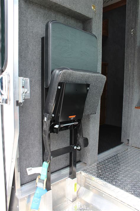 Don't try to jump a frozen battery. Jump Seat | American Custom Design Vehicles