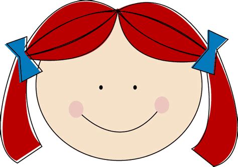 Girl Clip Art With Red Hair Clipart Panda Free Clipart