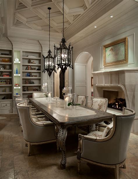 Top 5 Ceiling Designs By Fratantoni Design Transitional Dining
