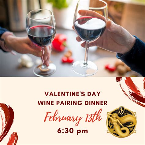 Valentines Day Wine Pairing Dinner Sold Out Mermaid Winery