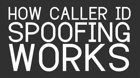 Ip spoofing is essentially a technique used by a hackers to gain unauthorized access to computers. How does Caller ID Spoofing work? (BTSS) - YouTube