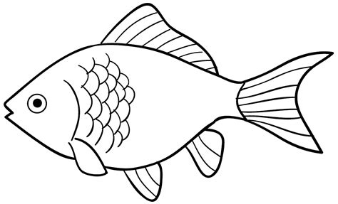 Ikan cupang merupakan salah satu ikan hias yang mudah dipelihara. Top Gambar Kartun Hitam Putih Ikan | Kolek Gambar