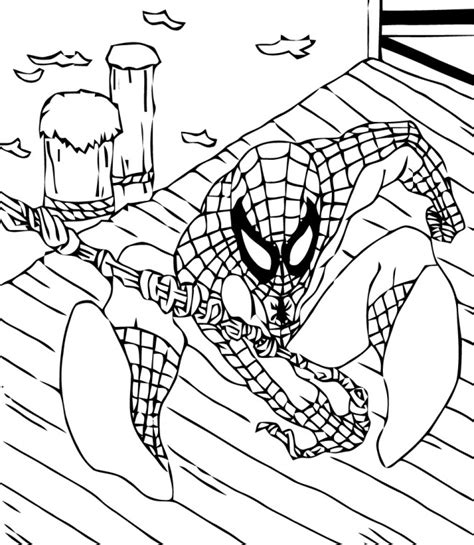 Top30 Coloriage A Imprimer Spiderman Pics Voyager En Solo
