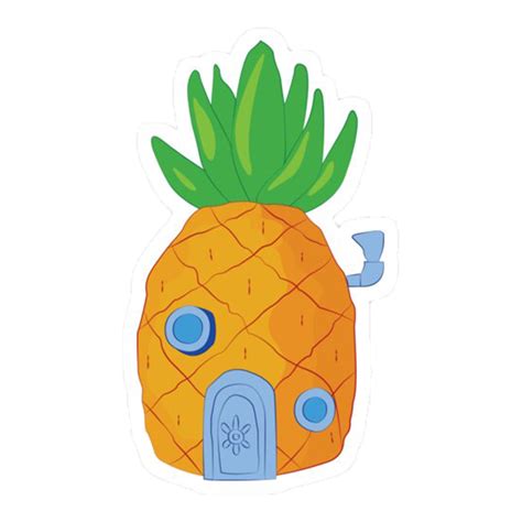 Spongbob Pineapple Stickernitn