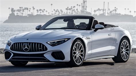 2022 Mercedes Amg Sl 55 Us Wallpapers And Hd Images Car Pixel