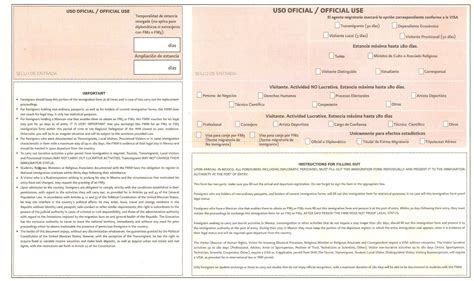 Immigration And Customs Forms Mexico And United States Carm Blog