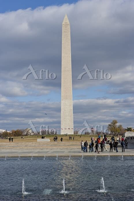 アメリカ ワシントン 記念塔 21076929 の写真素材 アフロ