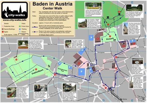 Vienna Attractions Map PDF FREE Printable Tourist Map Vienna Waking Tours Maps