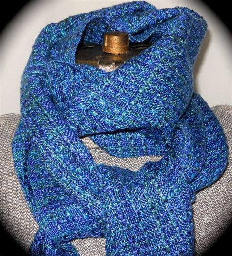 Handwoven Scarf In Tencel Lace Handmade Hand Woven Etsy Weaving