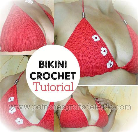 Cómo tejer corpiño de bikini al crochet Tutorial