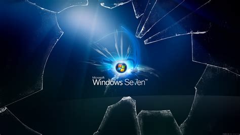 Windows 7 Animated Broken Screen For Desktop Backgrounds Allpicts