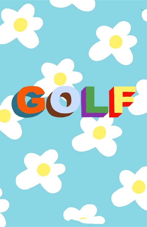 Golf Wang Logo Flower Tyler The Creator Golf Le Fleur Print Flower Boy