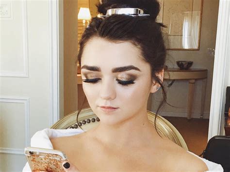 Maisie Williamss Most Iconic Instagram Beauty Moments S Magazine