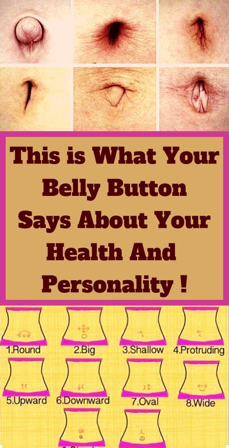 This Is What Your Belly Button Says About Your Health And Personality