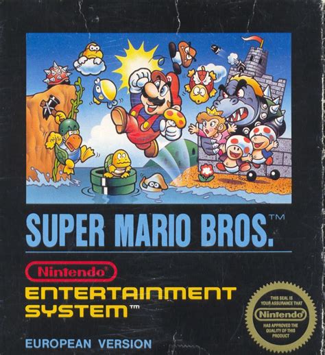 Super Mario Bros Nes Box Cover Art Mobygames Vrogue Co