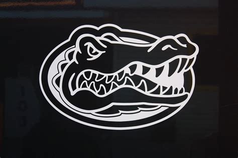2x Florida Gators Logo Vinyl Decal Sticker Different Colors Size For