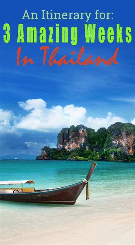 the best 3 week thailand travel plans for backpackers laptop warriors thailand travel