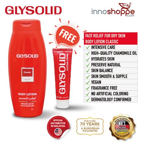 Glysolid Body Lotion Sensitive 250ml Scented Lazada