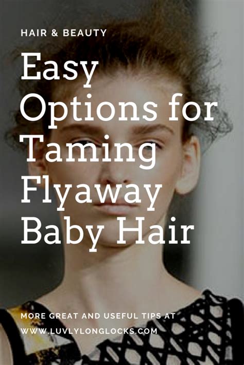 Four Tips To Tame Pesky Flyaway Baby Hair LuvlyLongLocks Baby Hairstyles Fly Away Hair