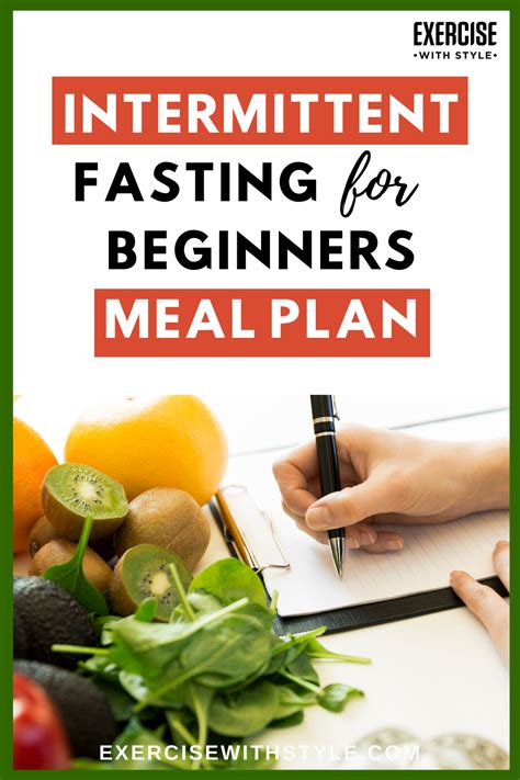 Weight Loss Made Easy 7 Day Intermittent Fasting Meal Plan For Beginners Artofit