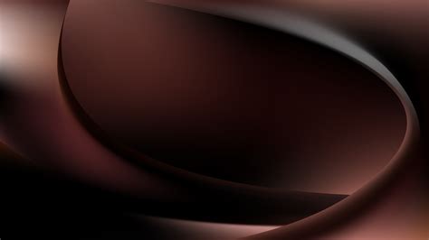 Free Abstract Black And Brown Wave Background Vector Art