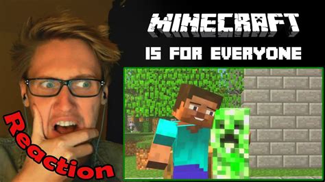 Minecraft Is For Everyone REACTION CREEPER FRIENDSHIP YouTube