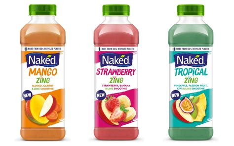 PepsiCos Naked Juice Introduces New Smoothies With A Citrus Twist